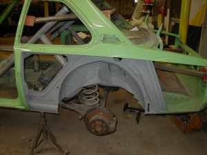 Ascona B ohne Seitenwand hinten links