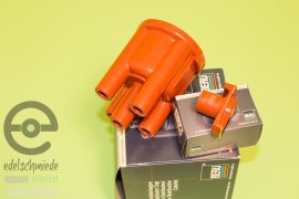 Zündungsset klein, Opel cih 2.4i / C24NE zwovierer, Verteilerkappe & -Finger