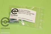 3er Schraubenset Nockenwellenrad an Nockenwelle, Opel cih