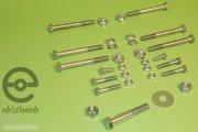Schraubenset Hinterachse komplett, Opel Ascona A / Manta...