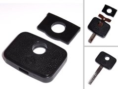 Doppel Reparatur- Set für zwei Schlüssel, Schlüsselheft mittig, Opel div.