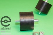 2er - Set Dämpfungsblock Motorhalter/ Motor Gummilager, Opel Ascona / Manta A AB Fg.-Nr.