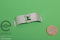 Metal clip for rubber grommet fuelhose injection