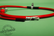 Anlasserkabel / Batteriekabel komplett, Opel Ascona / Manta B & Kadett C, alle cih Motoren