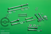 Schraubenset Vorderachse komplett , Opel Ascona / Manta B