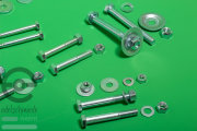 Schraubenset Vorderachse komplett , Opel Ascona / Manta B