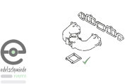 Dichtung Ansaugkrümmer an Abgaskrümmer, Opel cih 2.0N & 2.0S