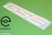 Sticker / Decoration / Logo GSE, Opel Monza white, top...