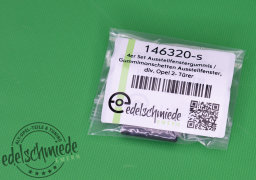 4er Set Ausstellfenstergummis / Gummimanschetten Ausstellfenster, div. Opel  2- Türer