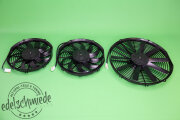 Spal high-performance radiator fans, in various sizes and designs