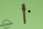 Tachoritzel braun / 14 Zähne mit Dichtung, Opel OHV Getriebe