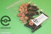 Set Stehbolzen / Kupfermutter M8 Abgaskrümmer, Opel 24V, C30SE / C30XEi / C40SE
