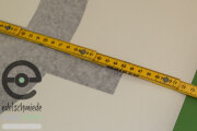 Large roof sticker / Decoration Opel-Blitz 70er Jahre white