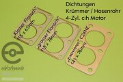 Reinz Dichtung Abgaskrümmer an Hosenrohr kleiner Flansch, Opel 4-Zyl. cih