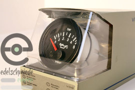 VDO Öldruck-Anzeige / Manometer 0 - 5 bar, Modell Vision 52mm Einbauinstrument