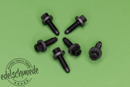 6er Set M9 Torx- / Sechskant- Kombischrauben, Ansaug- / Abgaskrümmer, Opel 4-Zyl. cih