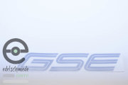 Aufkleber / Dekor / Schriftzug GSE, Opel Monza silber, Top Qualität!