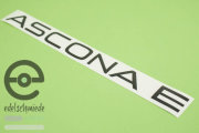 Sticker / Decoration / Logo ASCONA E Opel Ascona B, matte...
