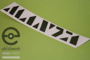Aufkleber / Dekor / Schriftzug Manta Opel Manta B, schwarz matt 1A Qualität