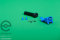 Stecker 2-polig, L- & LE- Jetronic & Motronic, Einspritzanlage, Farbe: blau, mit Dichtungskappe