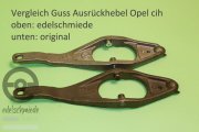 Ausrückhebel Guss, verstärkte Variante, Opel cih / OHC,