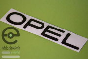 Sticker / Decoration / Logo Opel Kadett C, matte black,...