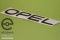 Sticker / Decoration / Logo Opel Kadett C, matte black, top quality!