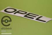 Sticker / Decoration / Logo Opel Kadett C, glossy black,...