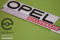 Sticker / Decoration / Logo Opel Kadett C, glossy black, top quality!