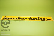 70er Jahre irmscher Aufkleber irmscher-tuning, gelb /...