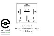 Kraftstoffpumpenrelais LE- Jetronic, Opel 4- & 6- Zyl. cih