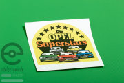 Aufkleber Die Opel Superstars 73x76mm