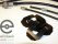 Braided stainless steel brake line complete set Opel fixed caliper brake cih & OHV & OHC