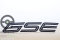 Aufkleber / Dekor / Schriftzug GSE, Opel Monza schwarz matt, Top Qualität!