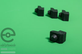 Set of rubber buffers for the engine bonnet sides / rubber bonnet supports <->fenders, Opel cih