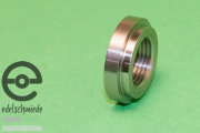 Threaded socket / welding thread / brass nut oxygen sensor, M18x1.5, VA / stainless steel