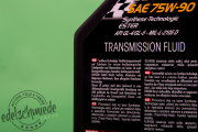 Rear-axle oil complete refill without barrier: Opel rear-wheel drive, oil rear axle