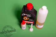 Complete refill oil rear-axle with barrier, limited slip...