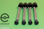 Set of slotted spring pins, spring pins, hollow pins door / door pins + grease, Opel rear-wheel drive