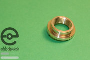 Threaded socket / welding thread / brass nut M22x1.5...