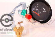 VDO Öltemperatur Anzeige / Ölthermometer 50°C - 150°C, Modell Vision 52mm, Opel cih / C30SE