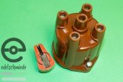 Ignition set middle Opel 4-cylinder cih Delco Remy, distributor cap, distributor arm, contact & capacitor