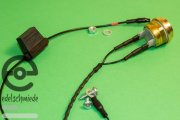 Installation kit with cable harness Spal radiator fan (without fan), various Opels