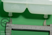 ATE Ausgleichsbehälter für Hauptbremszylinder mit Sieb, Deckel & Stopfen - schräge Ausführung