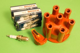 Zündungsset groß / mit Zündkerzen, Opel 3.0i - 24V / C30SE / C30SEJ / C30XEi / C40SE