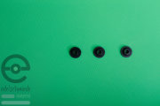 Set of 3 rubber grommets for under radiator grill, various Opels