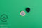 Set of 3 rubber grommets for under radiator grill, various Opels
