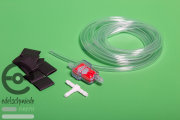 Complete set windscreen washer system without wiper jets...